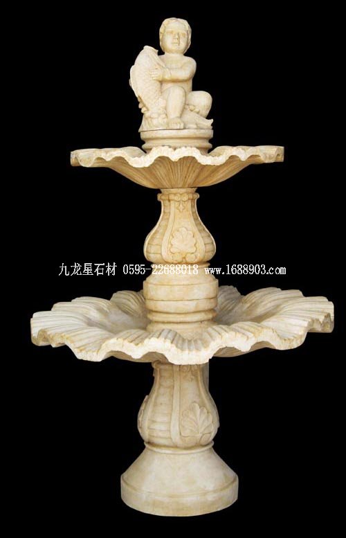 小天使大理石水缽