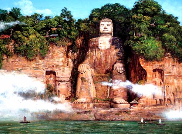 樂山大佛，www.sintu.com""