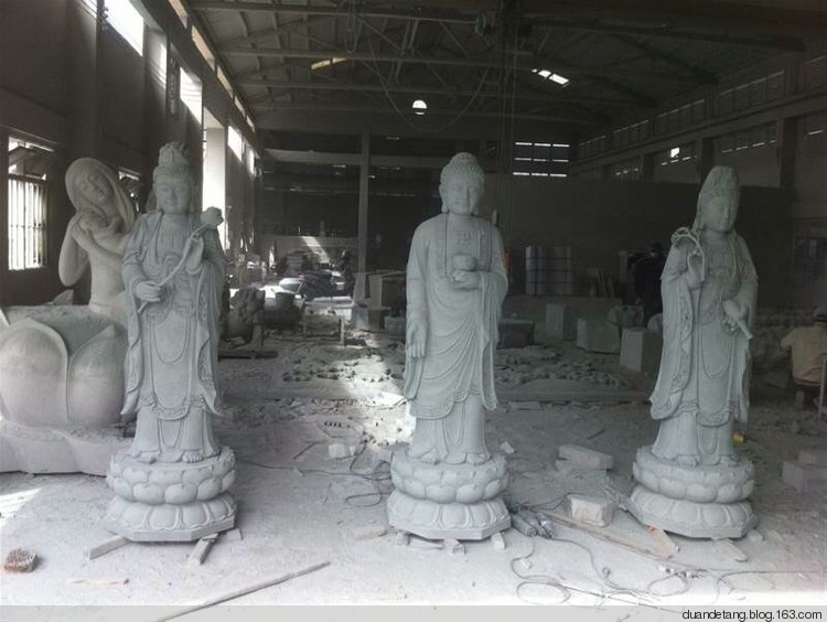 大雄寶殿內(nèi)——所有佛像匯總概述 - 石雕佛像 - 石雕佛像