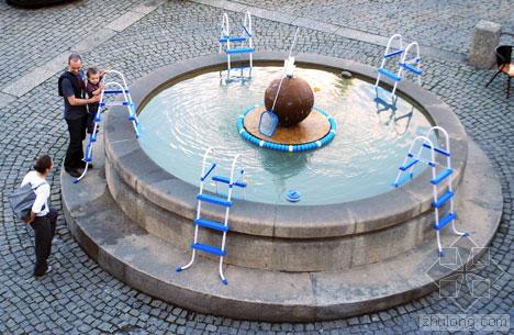 噴泉形成的海濱景象第3張圖片 噴泉形成的海濱景象第3張圖片