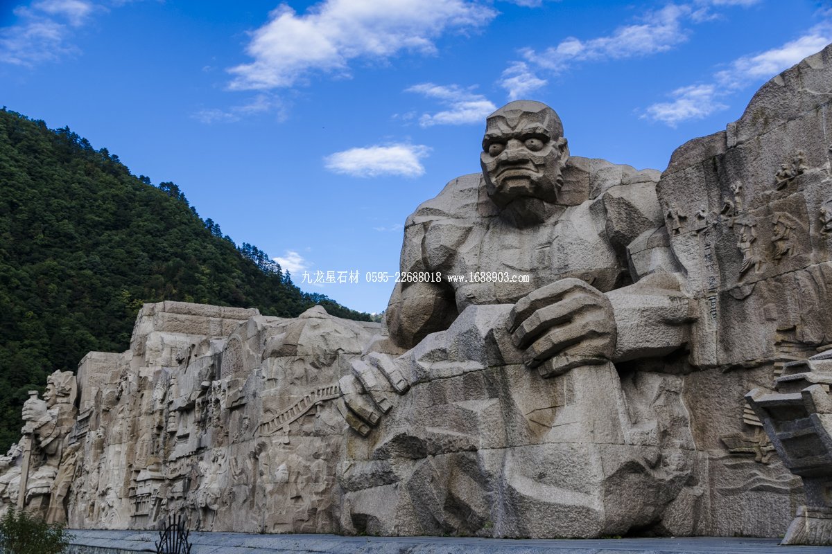 秦嶺服務(wù)區(qū)景觀(guān)及群雕掠影【1】圖片6